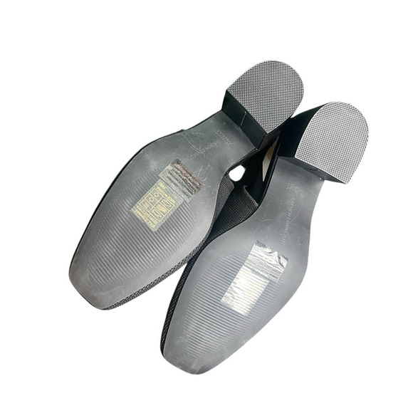 French Connection Ghana Slingback Heels Women Size 7 Stretch Square Toe NWT - Picture 8 of 8